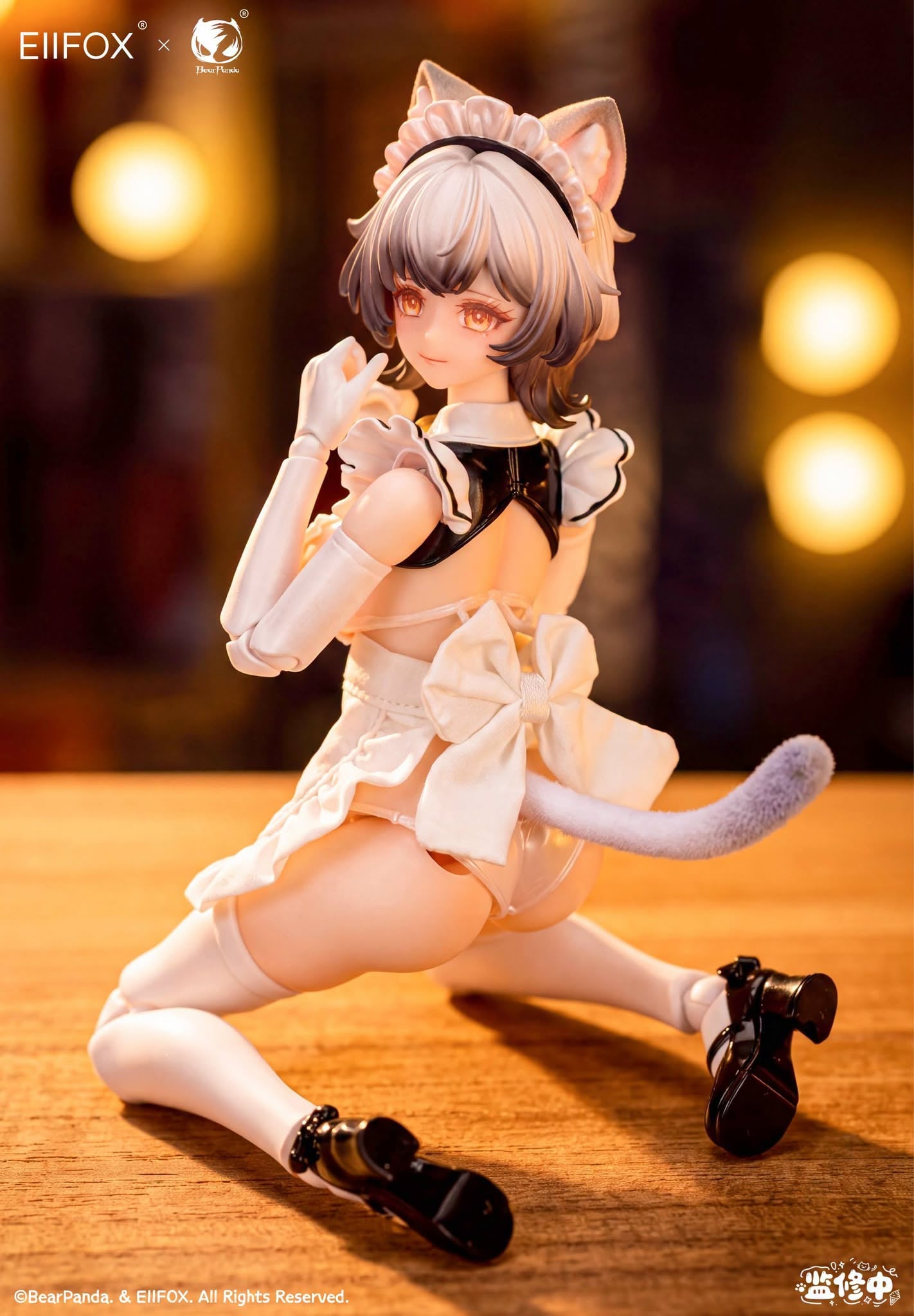 Little Pudding Cat Maid (Bonus Edition) 1/12 Scale Action Figure Gallery Image 6