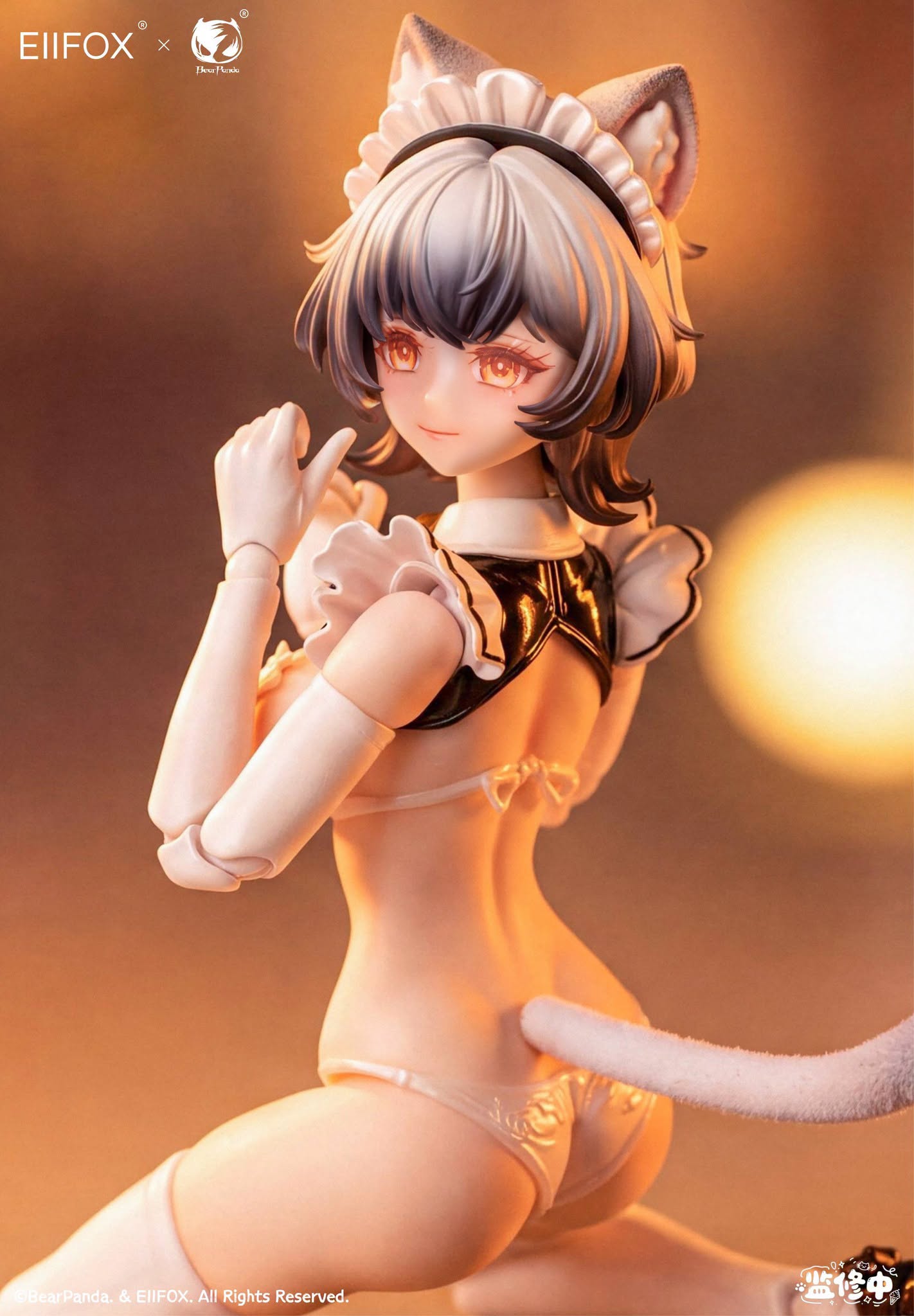 Little Pudding Cat Maid (Bonus Edition) 1/12 Scale Action Figure Gallery Image 9
