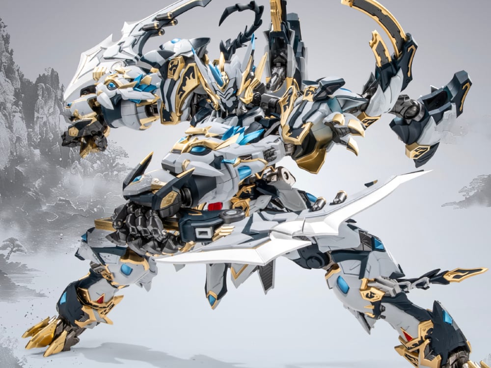 CangDao CD-02U Four Holy Beasts White Tiger (Combat Ver.) 1/72 Scale Action Figure Gallery Image 1