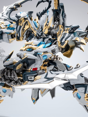 Image of CangDao CD-02U Four Holy Beasts White Tiger (Combat Ver.) 1/72 Scale Action Figure