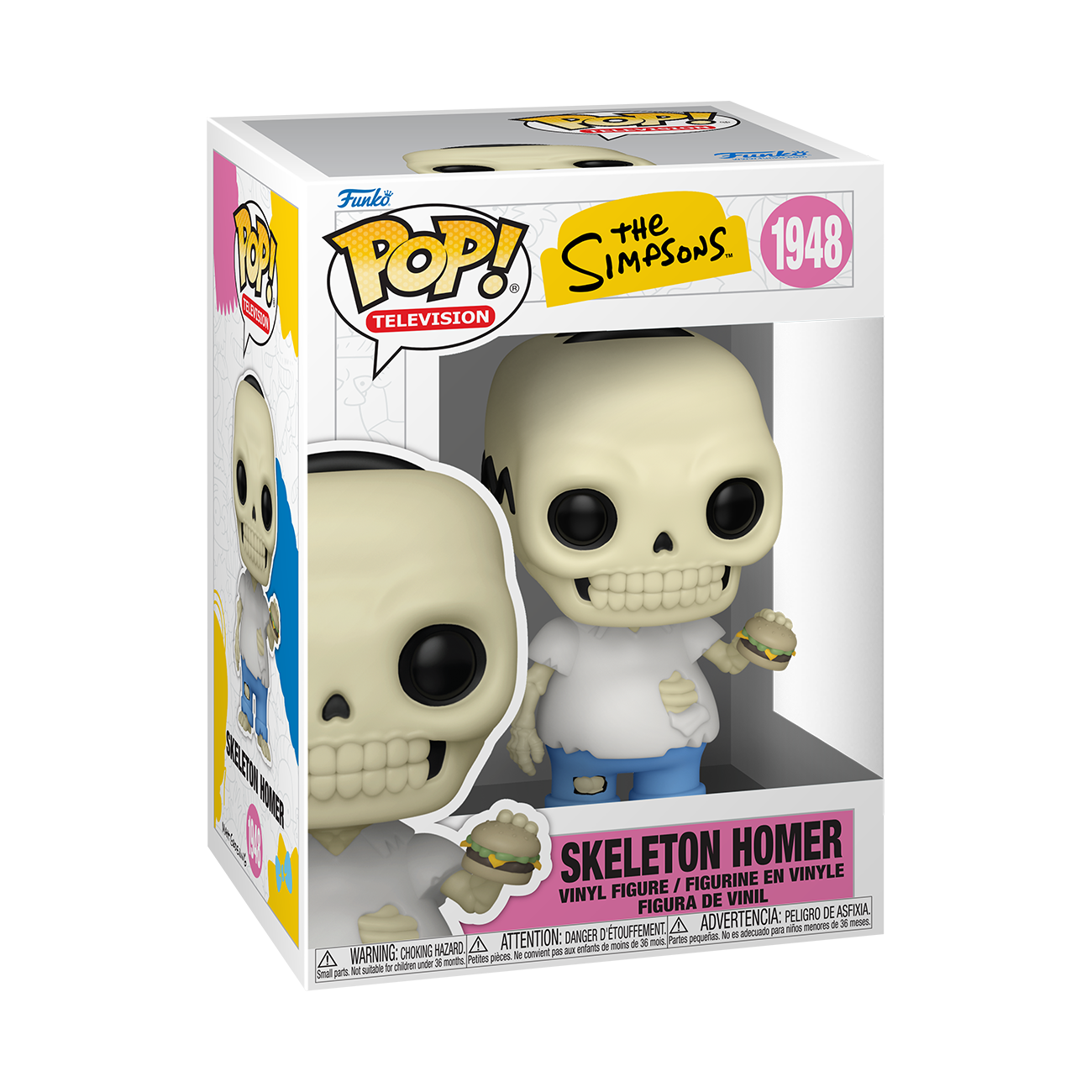 The Simpsons Pop! Television #1948 Skeleton Homer Gallery Image 3
