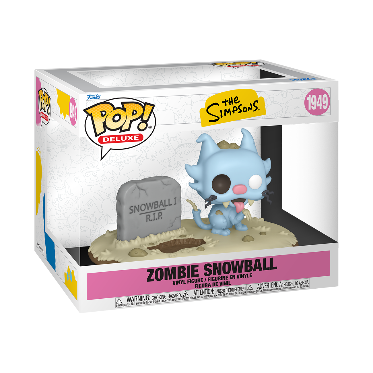 The Simpsons Pop! Deluxe #1949 Zombie Snowball Gallery Image 3