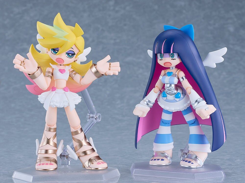 New Panty & Stocking with Garterbelt figma No.706+707 Panty & Stocking (Angel Ver.) Action Figure Set Gallery Image 5