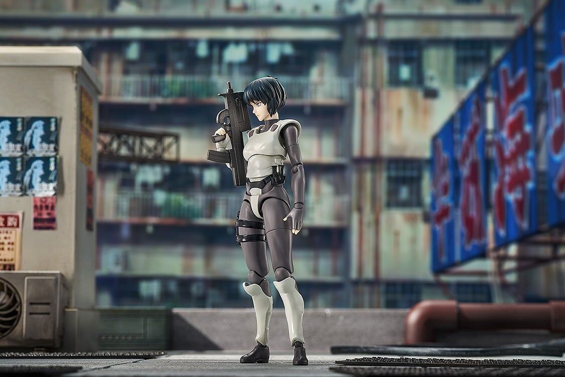 Ghost in the Shell (1995) Hyper Body Motoko Kusanagi (Simple Armored Suit Ver.) Action Figure (Reissue) Gallery Image 4