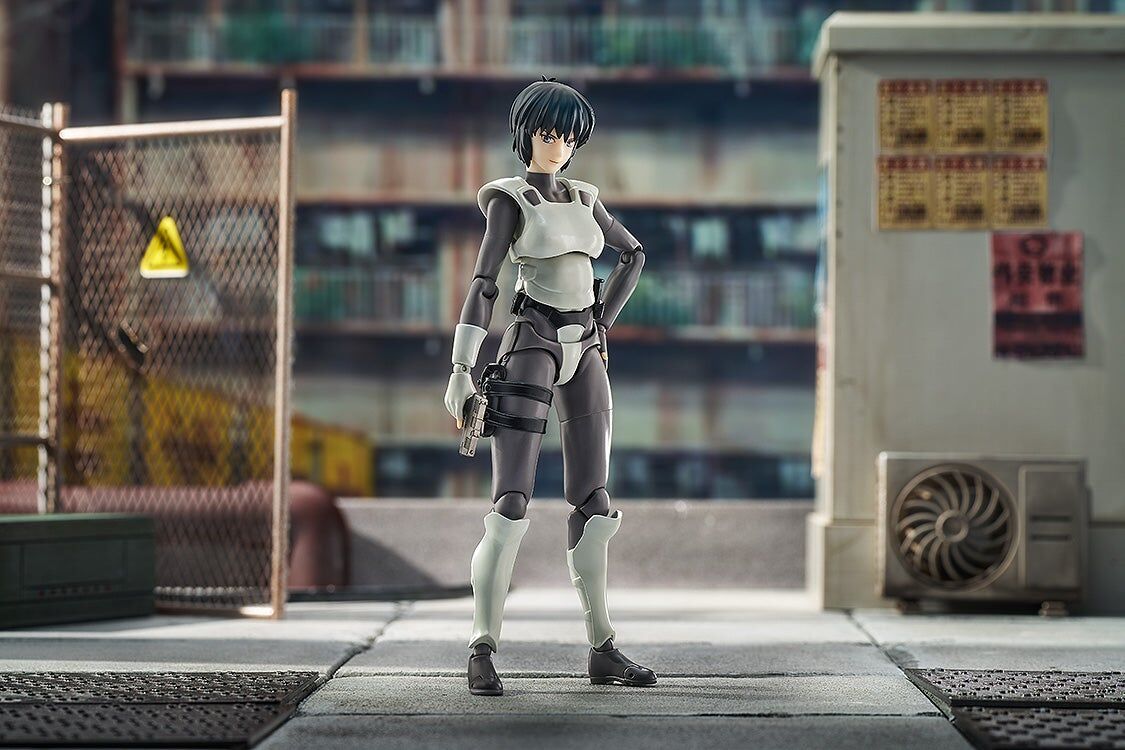 Ghost in the Shell (1995) Hyper Body Motoko Kusanagi (Simple Armored Suit Ver.) Action Figure (Reissue) Gallery Image 3