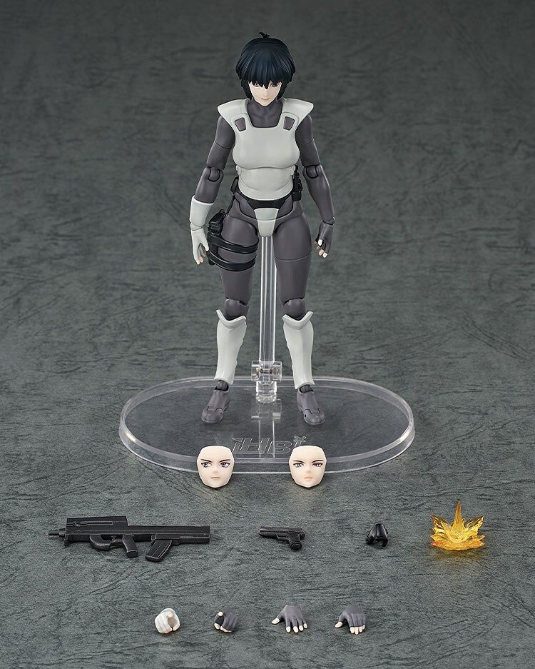 Ghost in the Shell (1995) Hyper Body Motoko Kusanagi (Simple Armored Suit Ver.) Action Figure (Reissue) Gallery Image 16