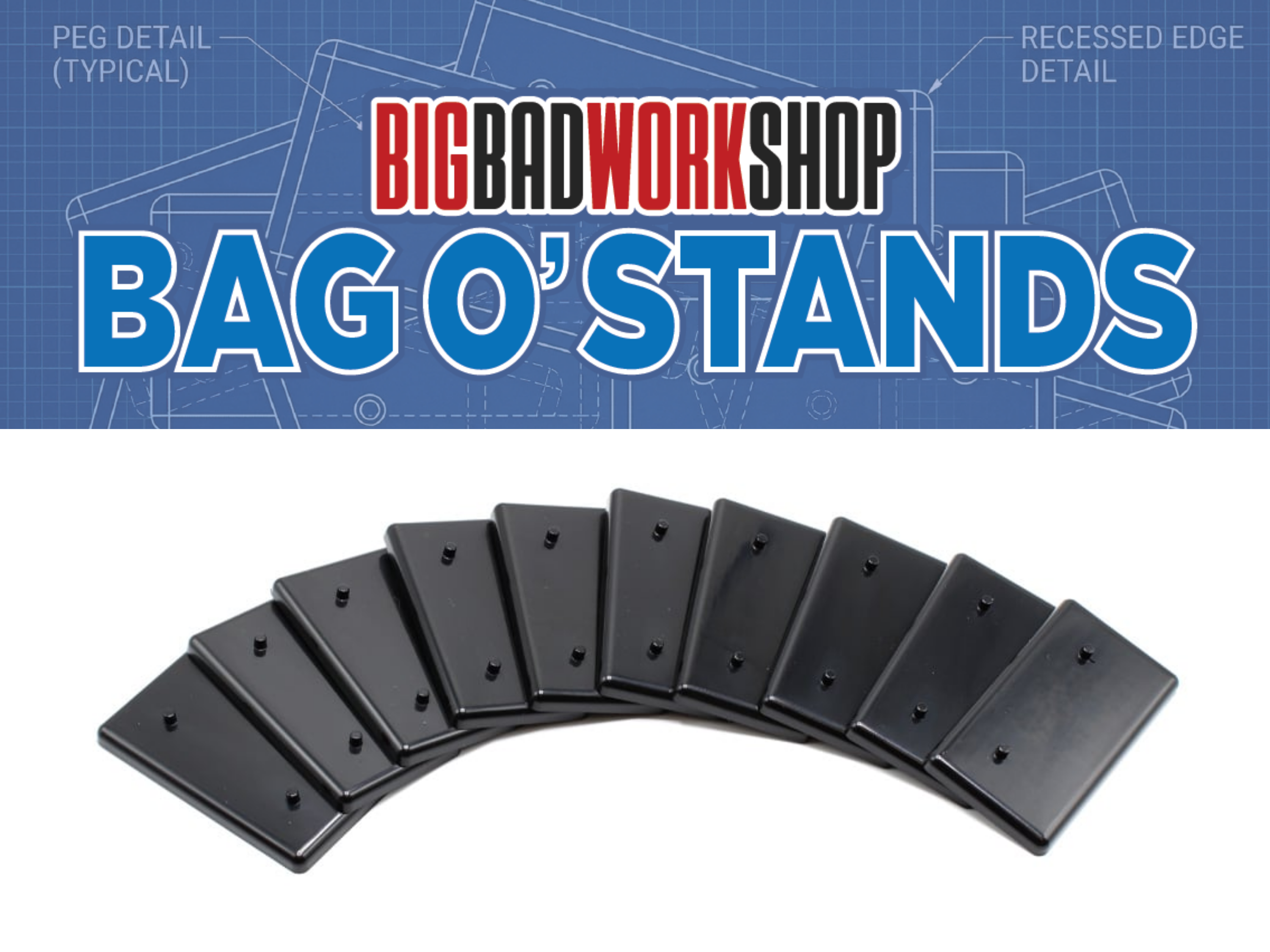Bag O' Stands 10-Pack of Figure Stands Gallery Image 1