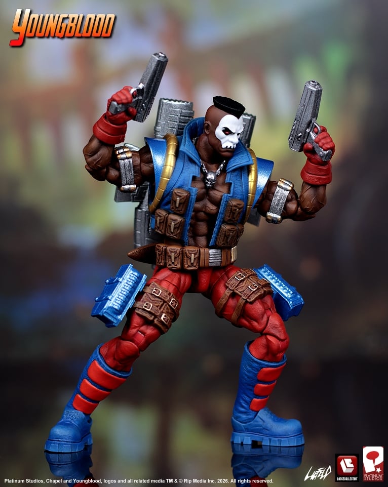 Rob Liefeld's Youngblood Chapel 1/12 Scale Action Figure Gallery Image 3