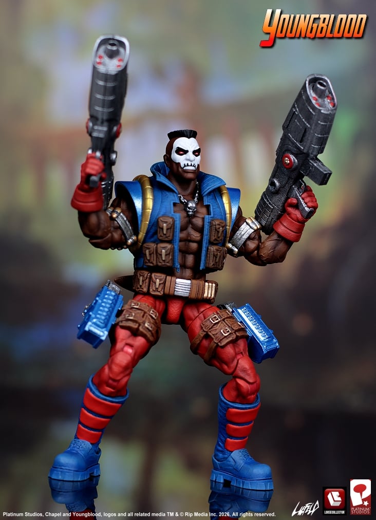 Rob Liefeld's Youngblood Chapel 1/12 Scale Action Figure Gallery Image 8