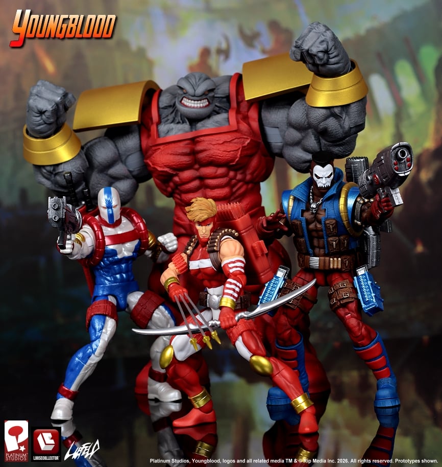 Rob Liefeld's Youngblood Chapel 1/12 Scale Action Figure Gallery Image 9