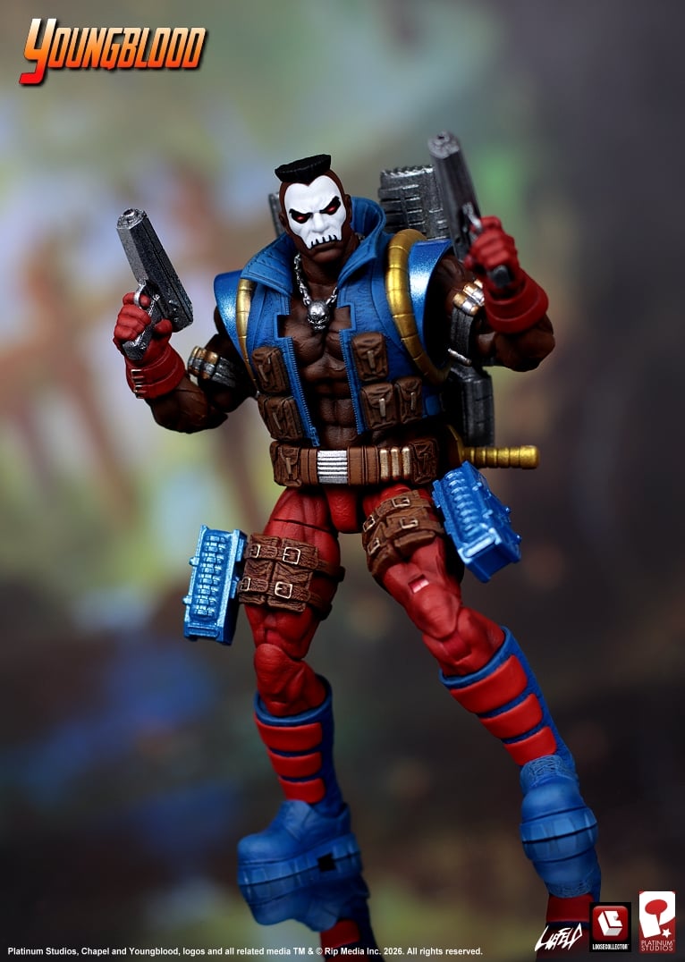 Rob Liefeld's Youngblood Chapel 1/12 Scale Action Figure Gallery Image 6