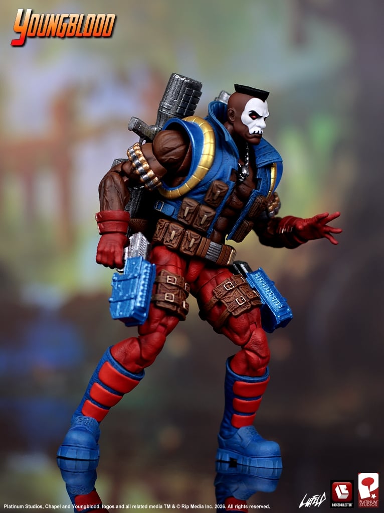 Rob Liefeld's Youngblood Chapel 1/12 Scale Action Figure Gallery Image 4