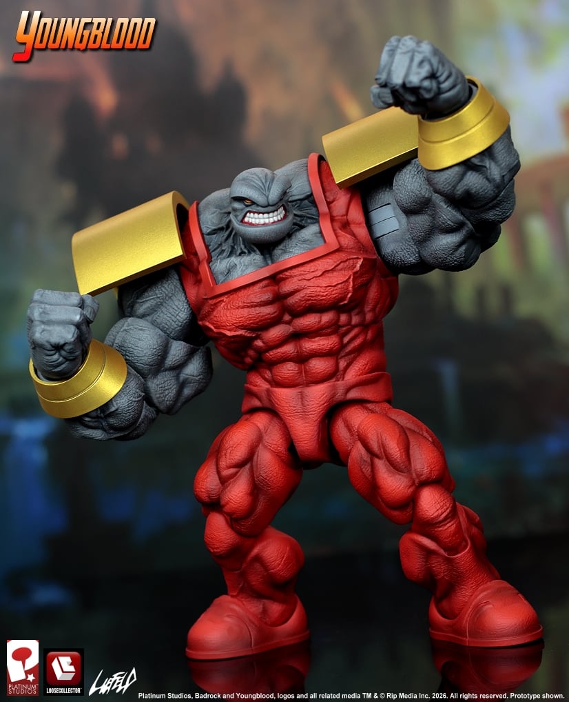 Rob Liefeld's Youngblood Badrock 1/12 Scale Action Figure Gallery Image 7