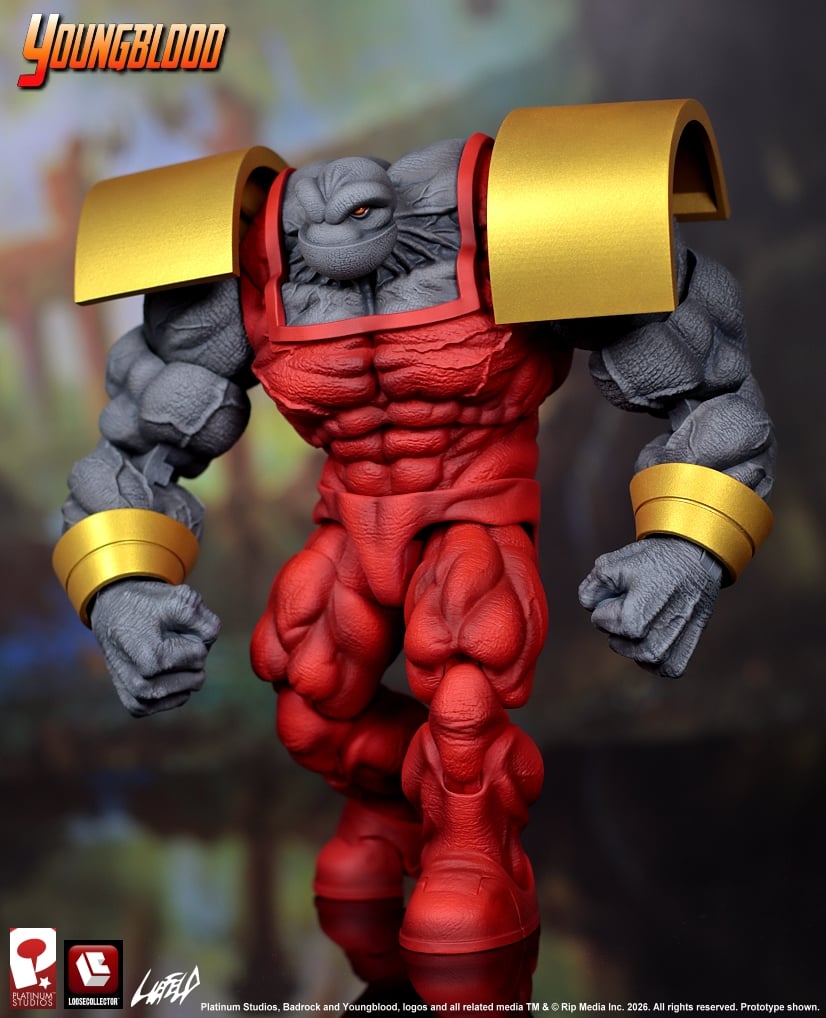 Rob Liefeld's Youngblood Badrock 1/12 Scale Action Figure Gallery Image 8