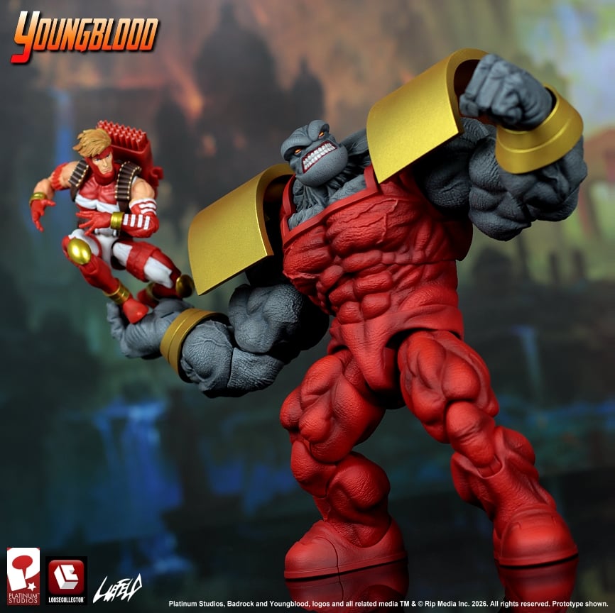 Rob Liefeld's Youngblood Badrock 1/12 Scale Action Figure Gallery Image 3