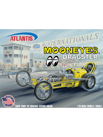 Image of Mooneyes Dragster 1/25 Scale Model Kit