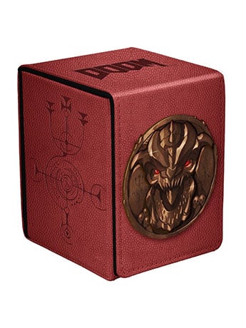 Image of Doom Creatures of Hell Pinky Alcove Flip Deck Box