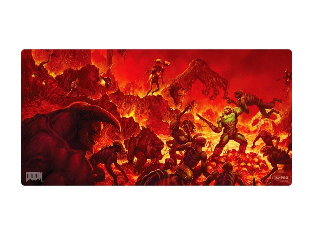 Doom Creatures of Hell Doom Slayer Extended Playmat Gallery Image 1