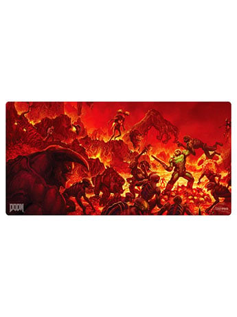 Image of Doom Creatures of Hell Doom Slayer Extended Playmat