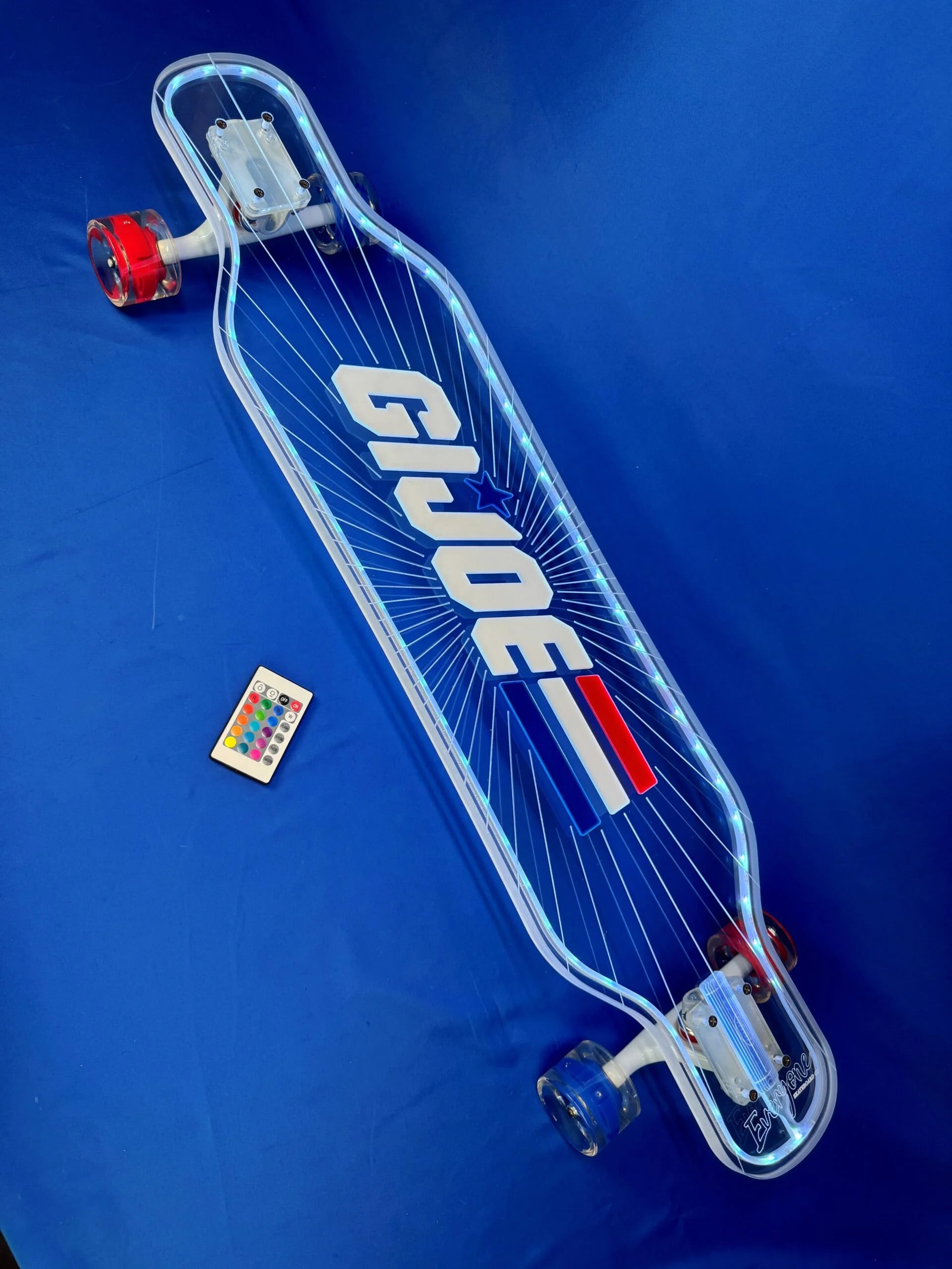 G.I. Joe G.I. Joe Logo Limited Edition LED Longboard Gallery Image 4