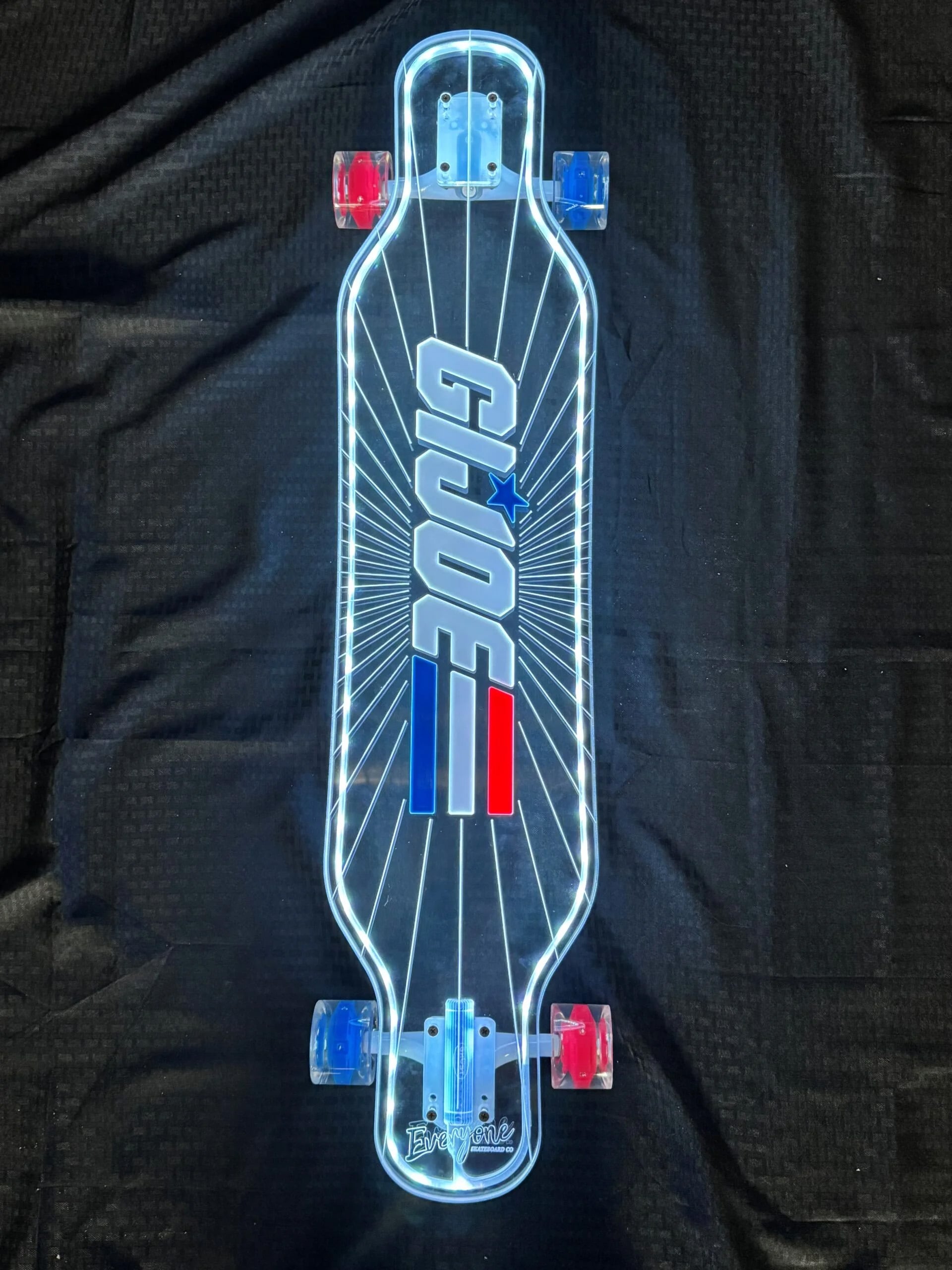G.I. Joe G.I. Joe Logo Limited Edition LED Longboard Gallery Image 3