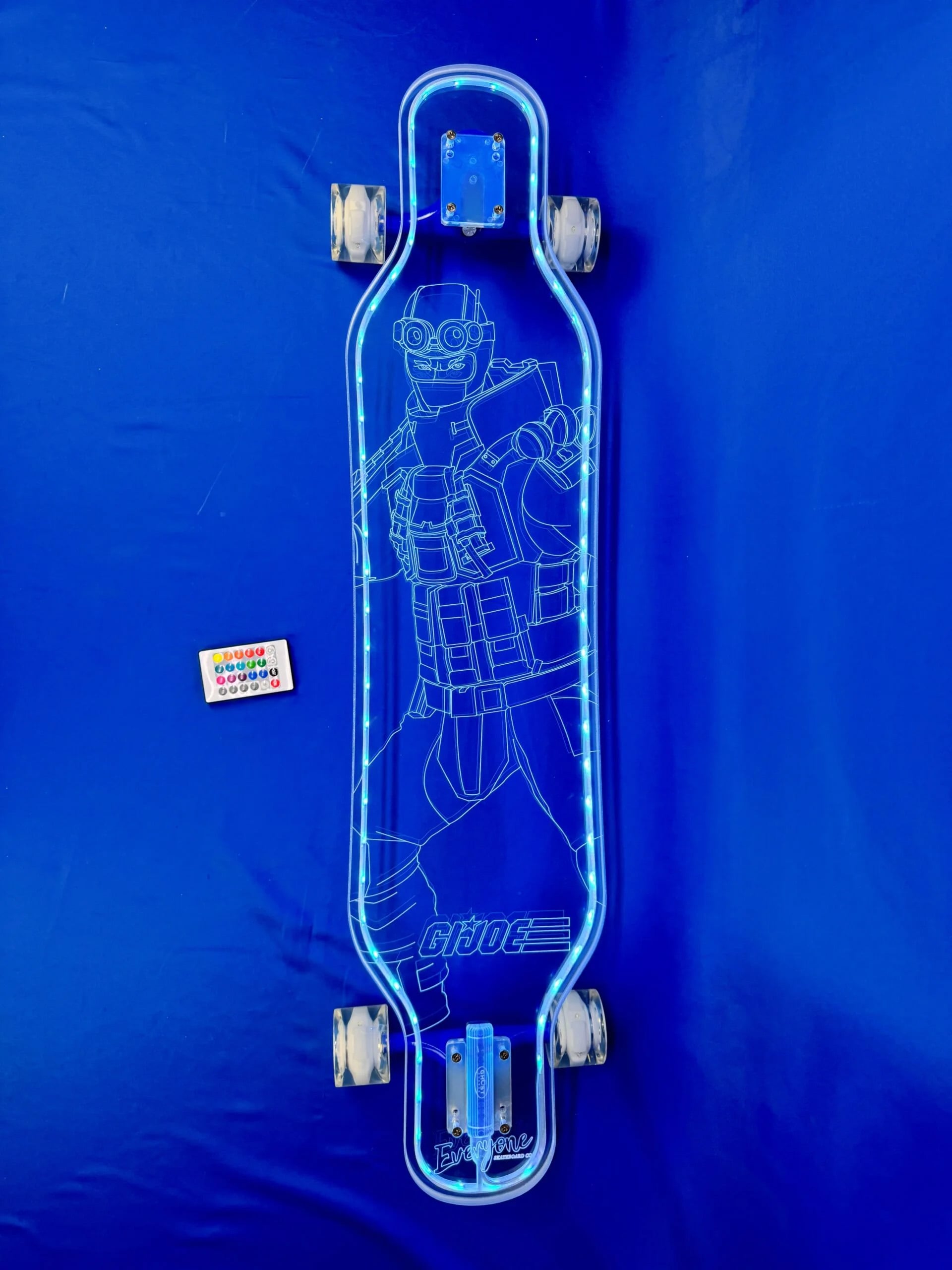 G.I. Joe Firefly Limited Edition LED Longboard Gallery Image 4