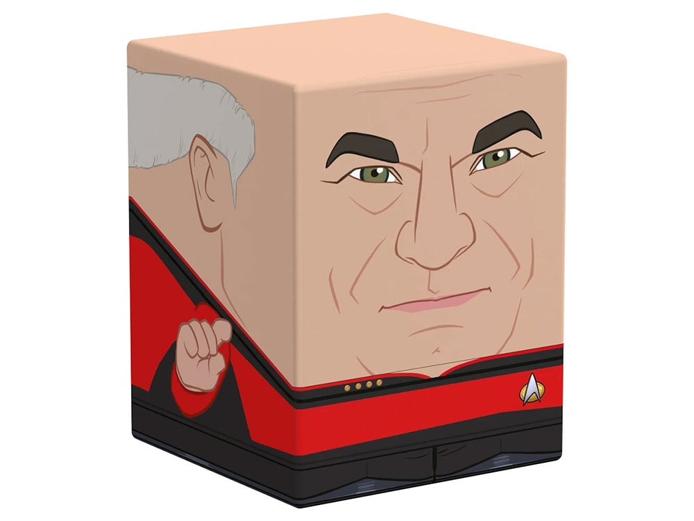 Star Trek: The Next Generation Squaroes Captain Picard Deck Box Gallery Image 1
