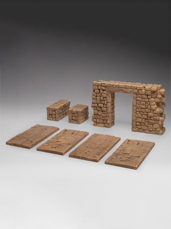 Image of The Lost City (Sand Ver.) A01 Diorama Base Set