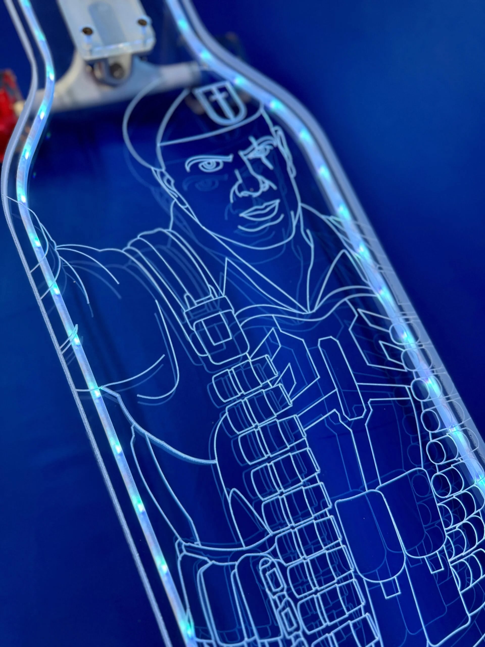 G.I. Joe Flint Limited Edition LED Longboard Gallery Image 6