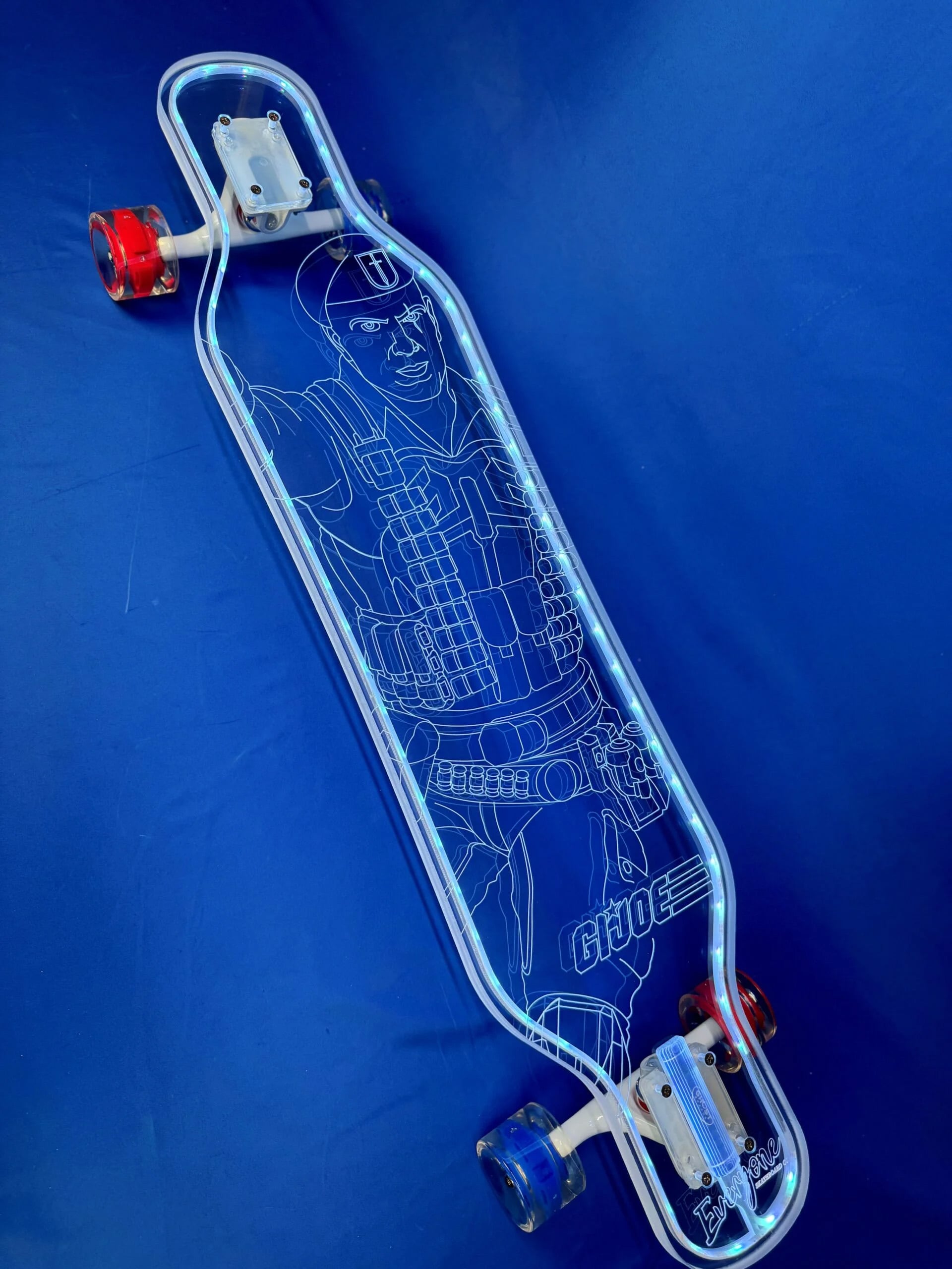 G.I. Joe Flint Limited Edition LED Longboard Gallery Image 4