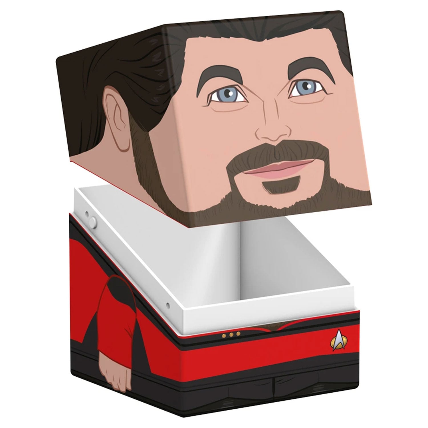 Star Trek: The Next Generation Squaroes William Riker Deck Box Gallery Image 3