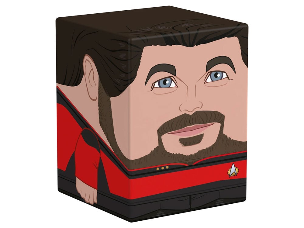Star Trek: The Next Generation Squaroes William Riker Deck Box Gallery Image 1