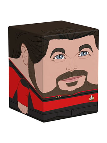 Image of Star Trek: The Next Generation Squaroes William Riker Deck Box
