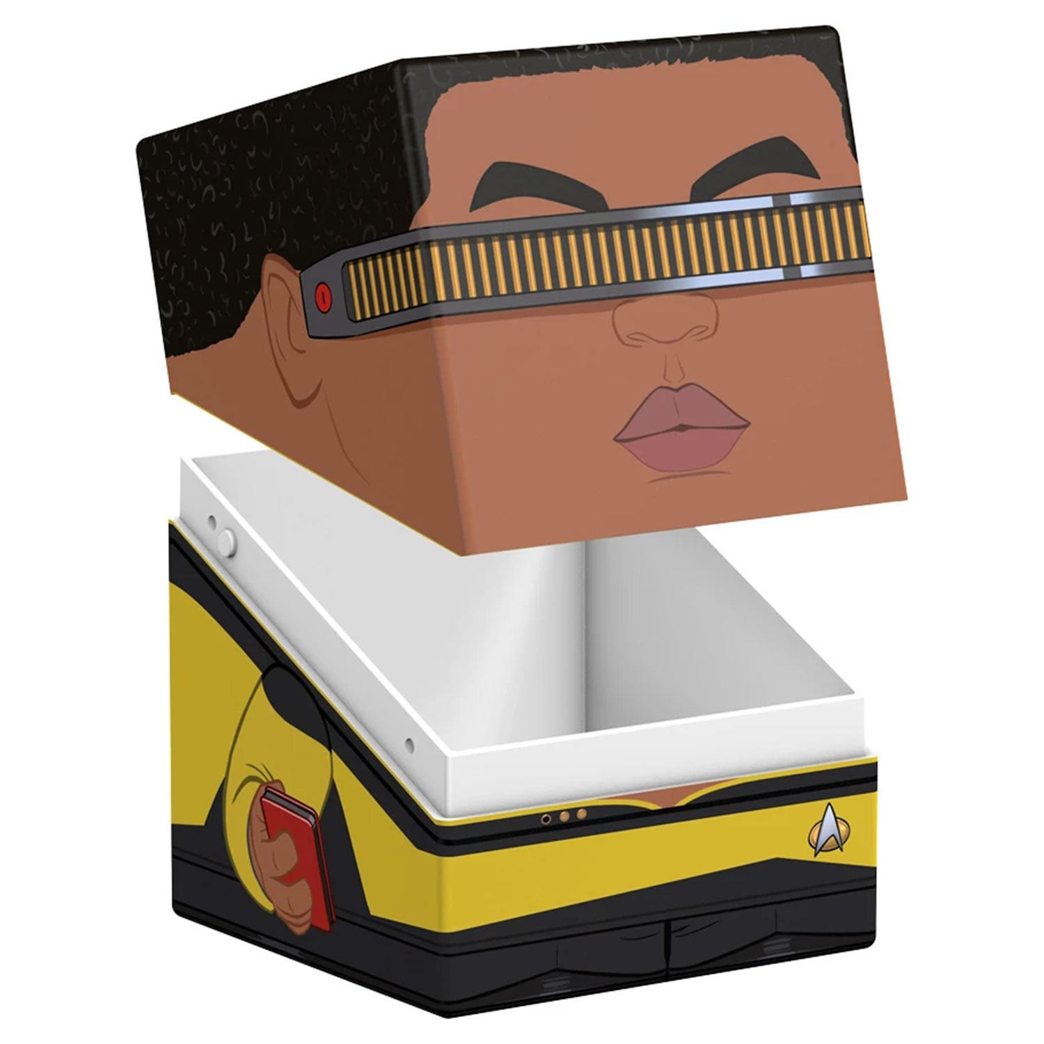 Star Trek: The Next Generation Squaroes Geordi La Forge Deck Box Gallery Image 3