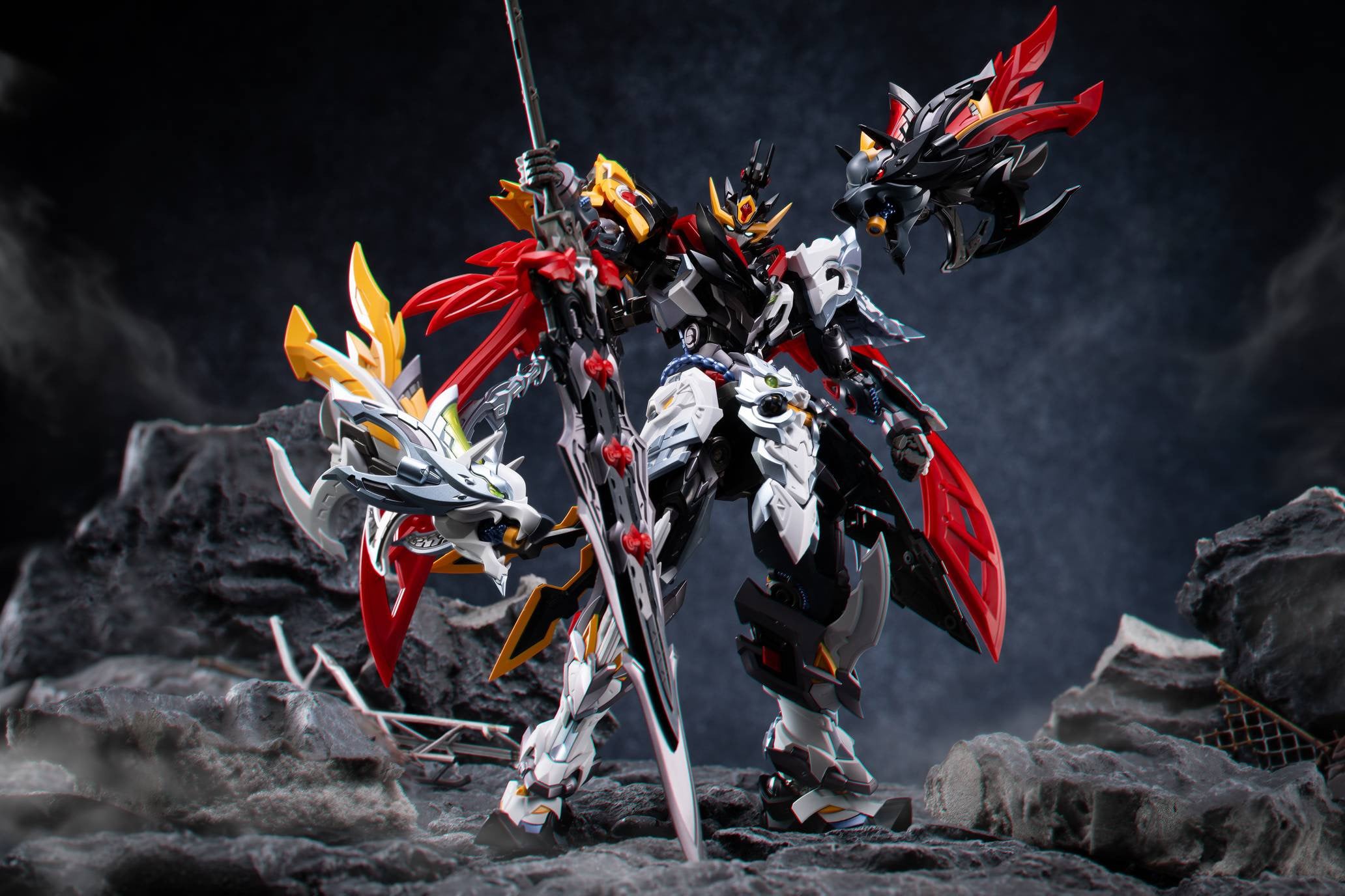 Legend of Star General MNP-XH21A Valor Class Tianjie Star Cavalry Champion Model Kit Gallery Image 11