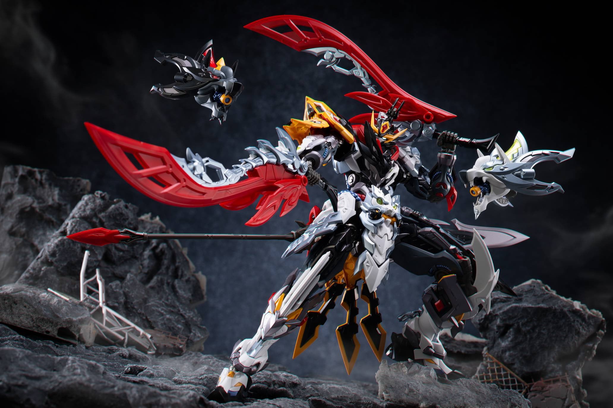 Legend of Star General MNP-XH21A Valor Class Tianjie Star Cavalry Champion Model Kit Gallery Image 13