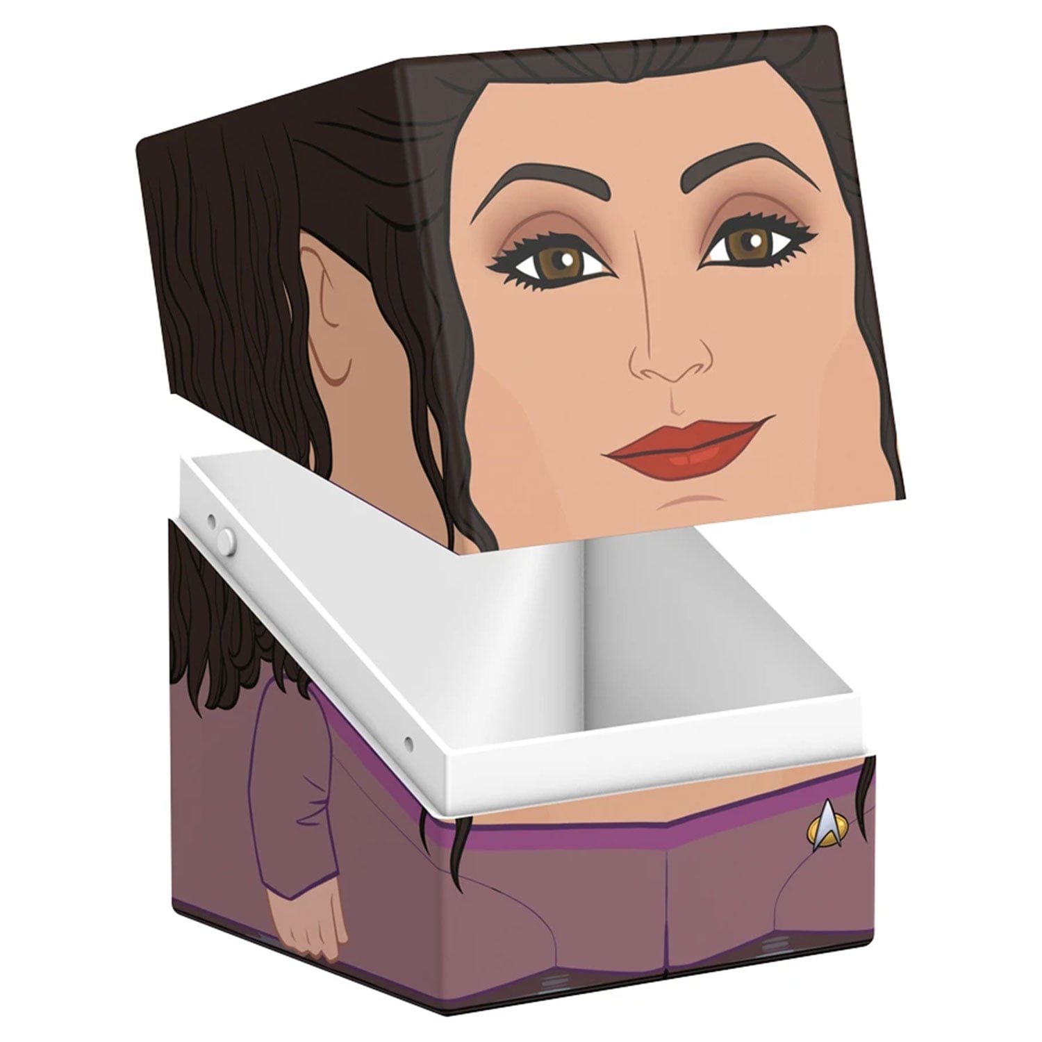 Star Trek: The Next Generation Squaroes Deanna Troi Deck Box Gallery Image 3