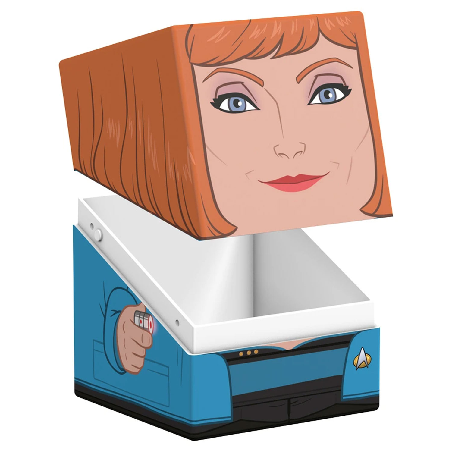 Star Trek: The Next Generation Squaroes Dr. Beverley Crusher Deck Box Gallery Image 3