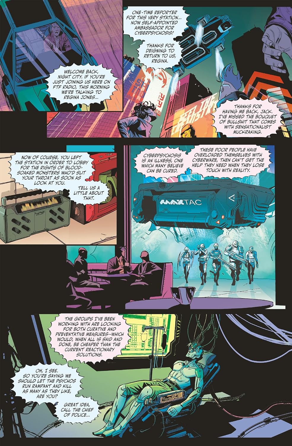Cyberpunk 2077 Omnibus Volume 2 Gallery Image 11