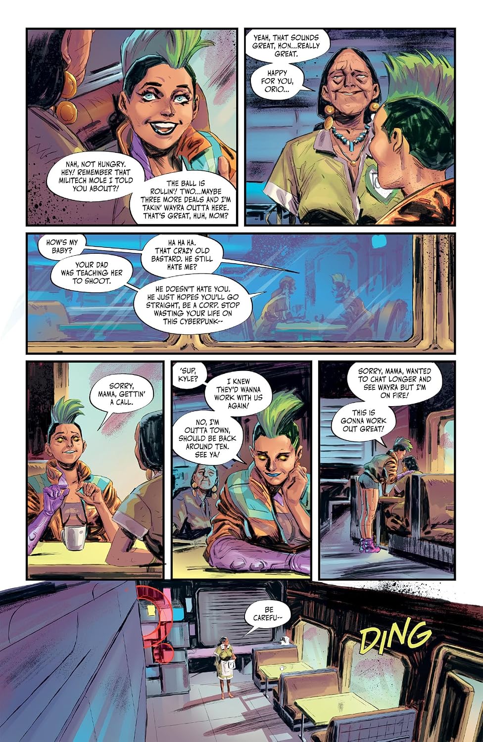 Cyberpunk 2077 Omnibus Volume 1 Gallery Image 8