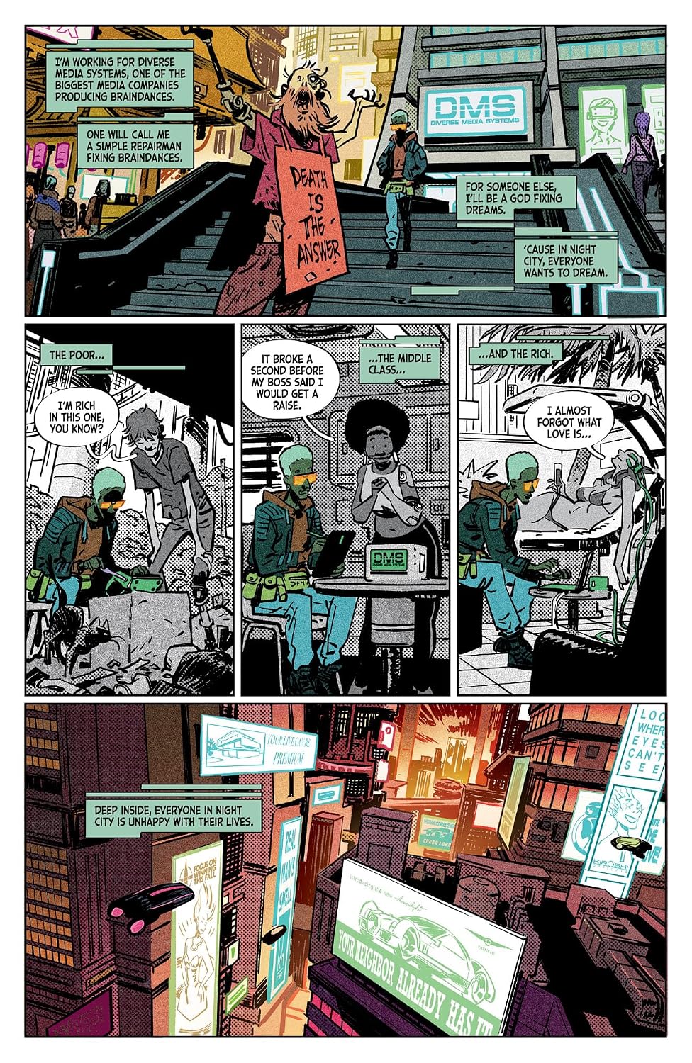 Cyberpunk 2077 Omnibus Volume 1 Gallery Image 10