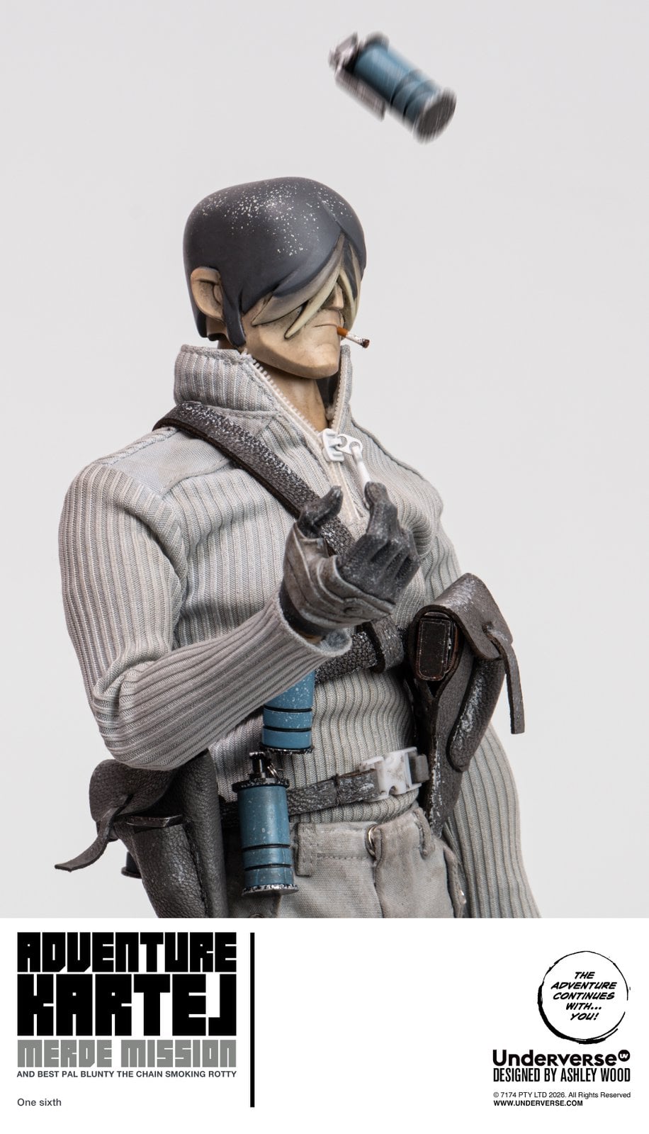 Adventure Kartel Merde Mission 1/6 Scale Action Figure Gallery Image 8