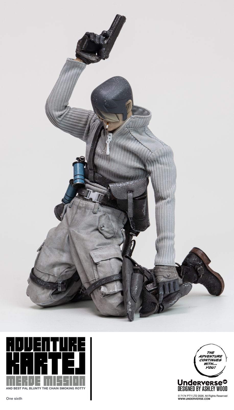 Adventure Kartel Merde Mission 1/6 Scale Action Figure Gallery Image 5