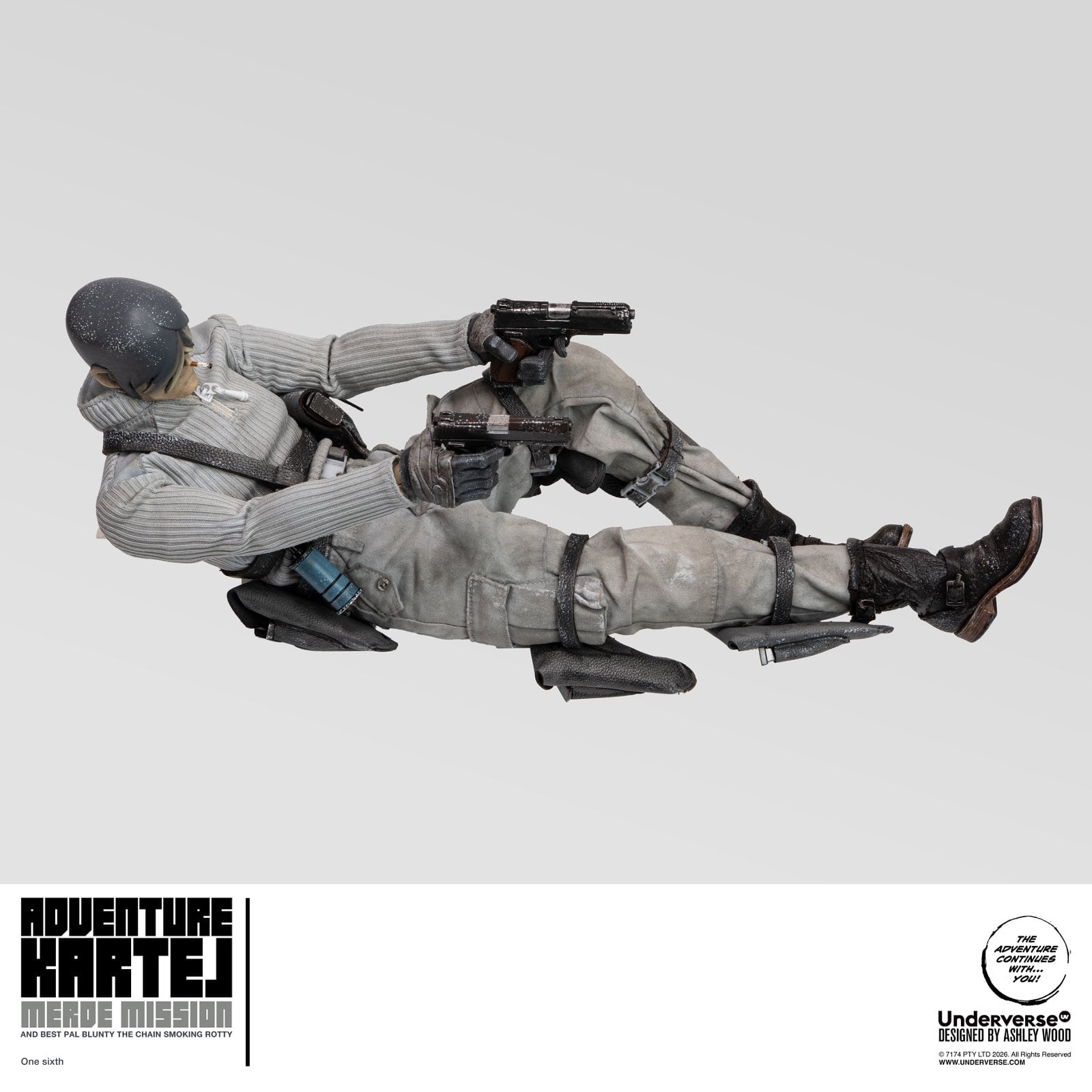 Adventure Kartel Merde Mission 1/6 Scale Action Figure Gallery Image 9