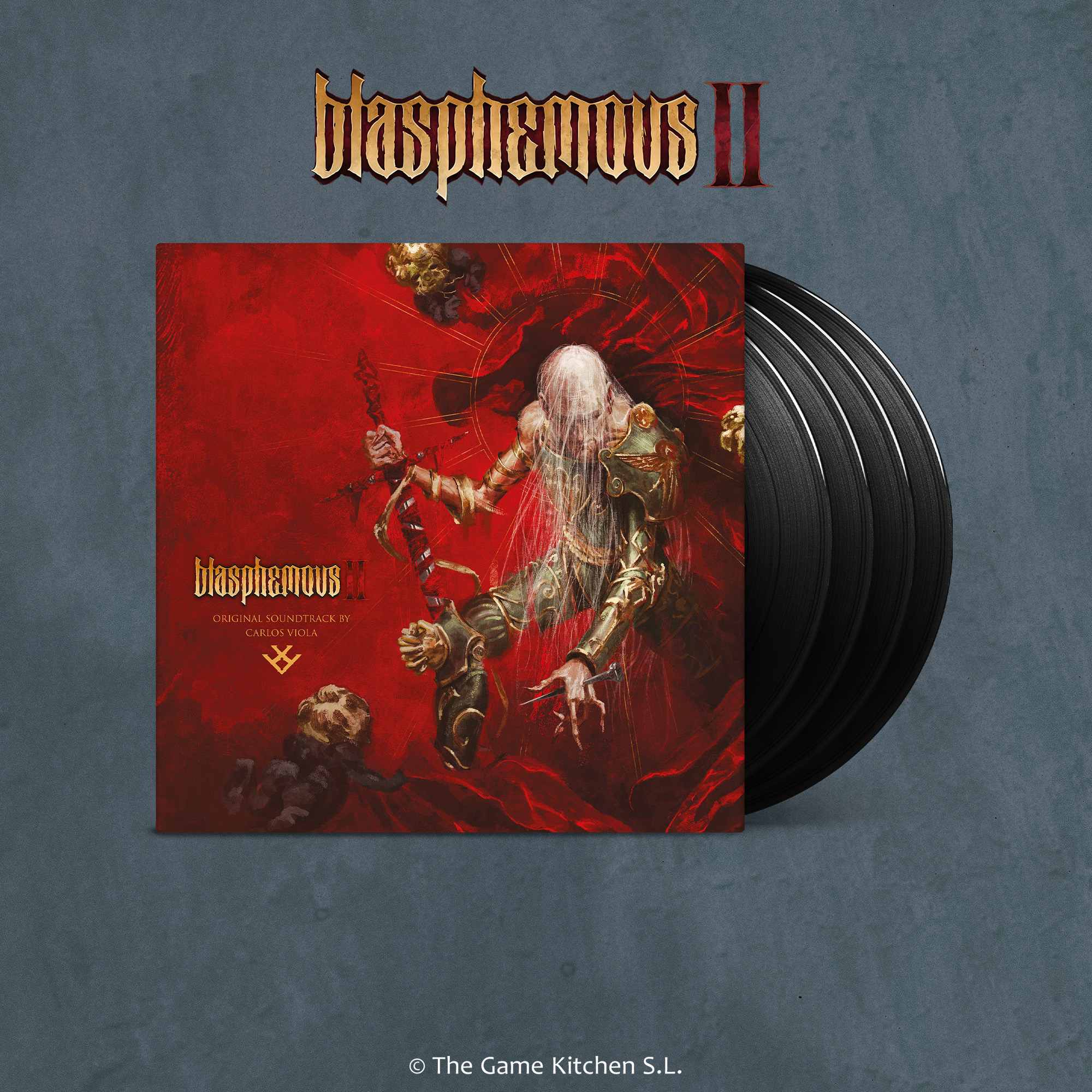 Blasphemous 2: The Original Game Soundtrack Vinyl 4XLP Box Set