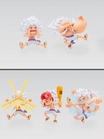 Image of One Piece World Collectable Figure Monkey D. Luffy Gear5 Special 2 Box of 12 Random Figures