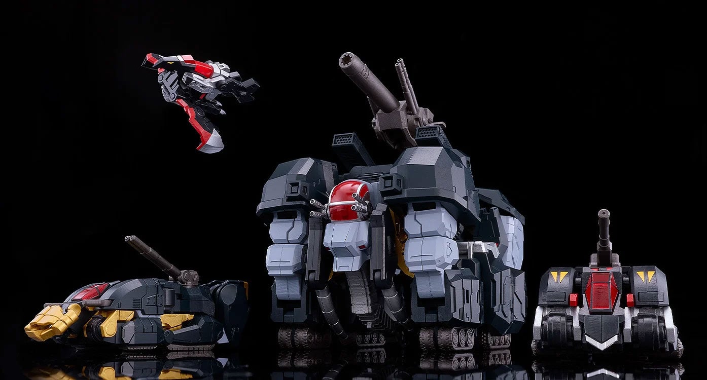 Dancouga - Super Beast Machine God Moderoid Dancouga (Powered-Up Wing Set) Model Kit Gallery Image 15