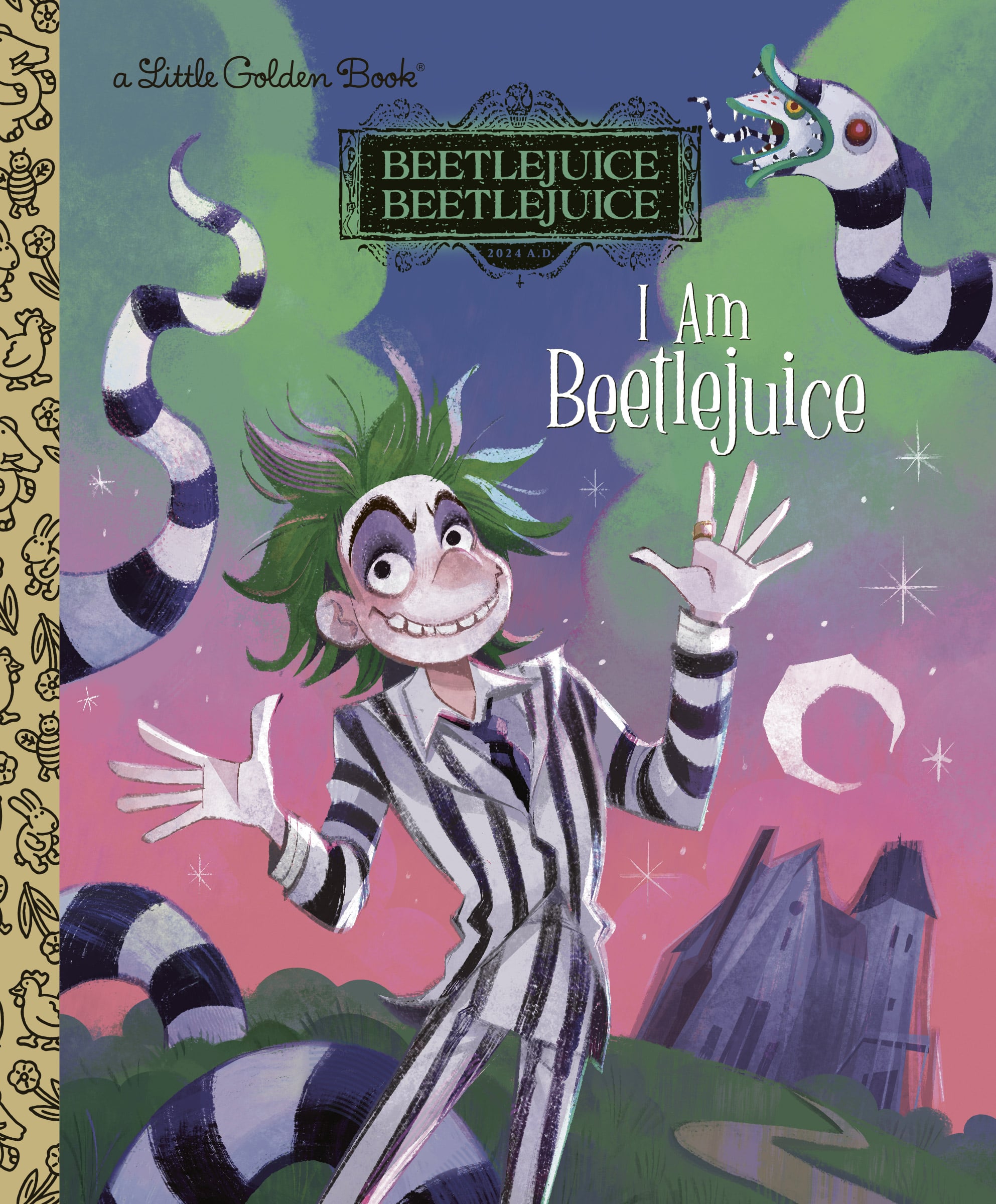 Image of Beetlejuice Beetlejuice I Am Beetlejuice Little Golden Book