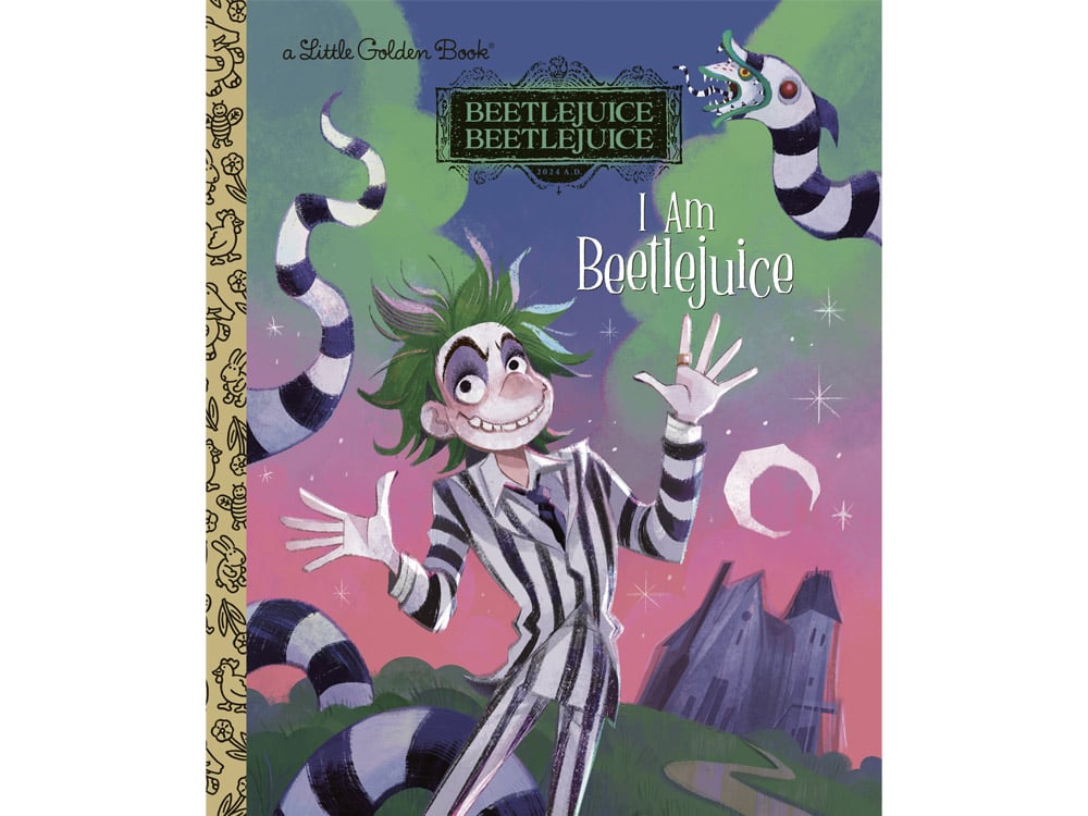 Beetlejuice Beetlejuice I Am Beetlejuice Little Golden Book Gallery Image 1