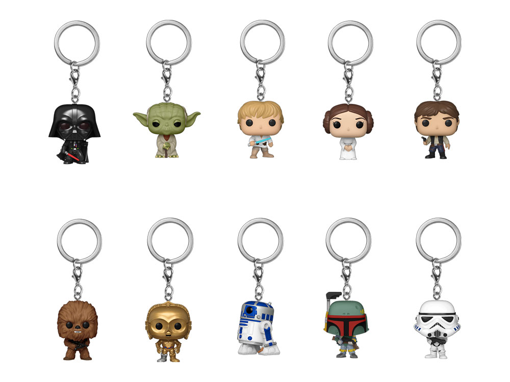 Star Wars Pocket Pop! Box of 12 Random Keychains Gallery Image 1